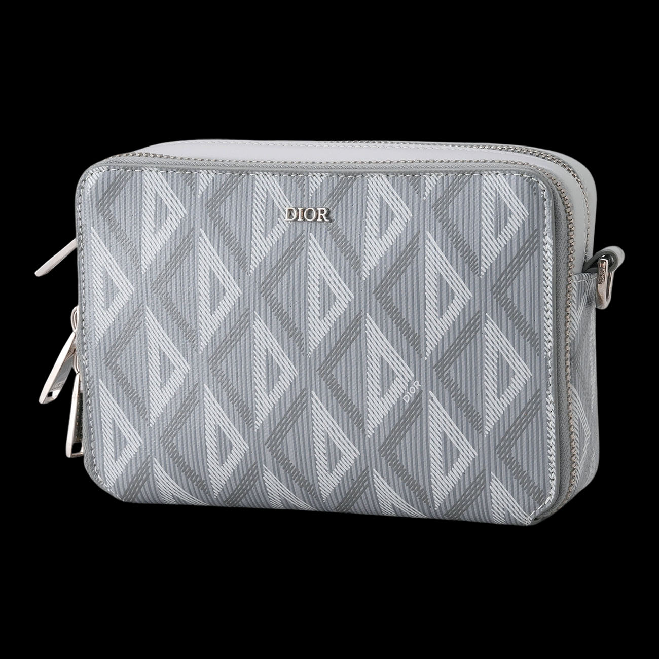 CHRISTIAN DIOR(USED)디올 다이아몬드 스트랩 파우치 로스백